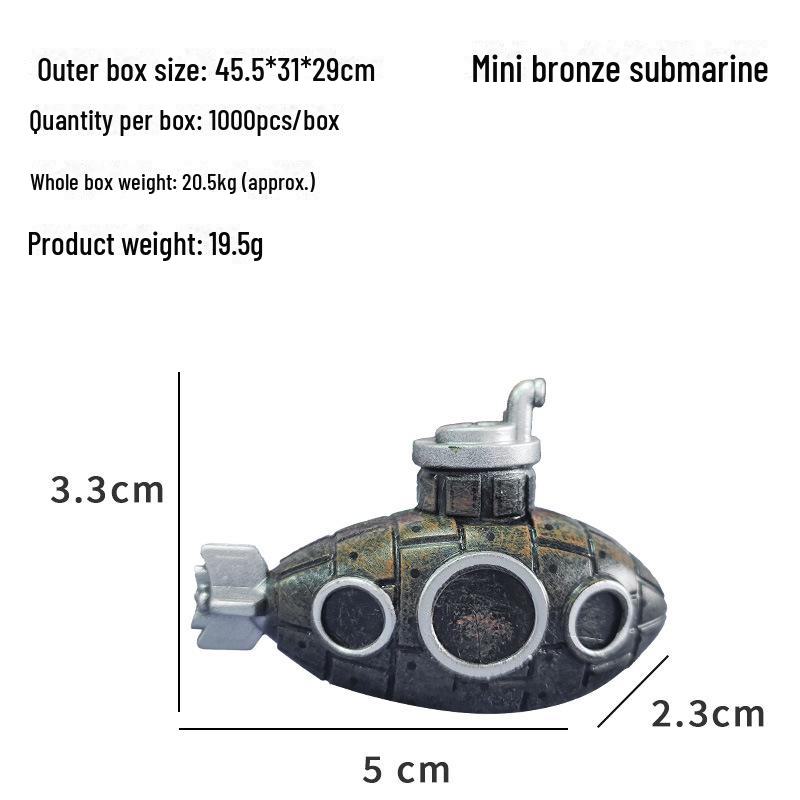 

Детский аквариум с мини-подводной лодкой: Новое украшение подводного мира