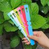 300/100pcs Waterproof Plant Tags Reusable PVC Identification Rings for Flower Plant Labels Signboard Marker Hanging Tag Supplies