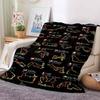 Racing Circuit Track Map Flannel Throw Blanket Cozy Soft Lightweight All Season Sofa Couch Bed Decor Gift for Motorsport Lovers