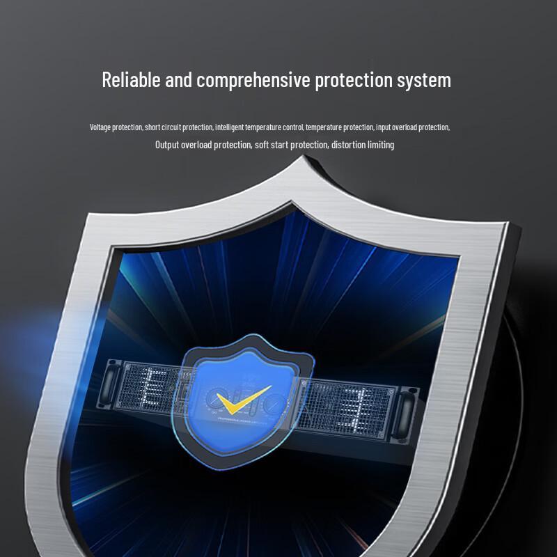 797audio Professional Stereo Power Amplifier B500 (CN Version)