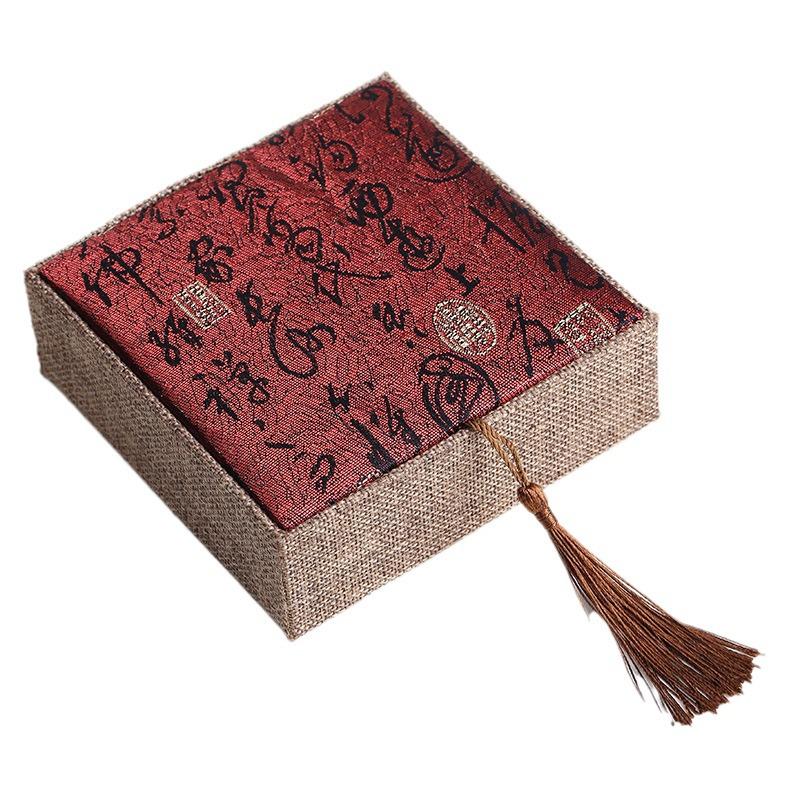 Tibetan Style Hand-Woven Copper Coin Bracelet with Ghost Flower Design