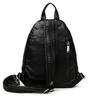 Washed Leather Backpack Fashionable Large-capacity Versatile Crossbody Bag Soft Leather Casual Backpack