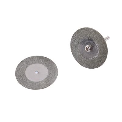10X Mini Diamond Saw Blade Cutting Disc Rotary Wheel Grinding + 2 Mandrel  For Grinding Machine