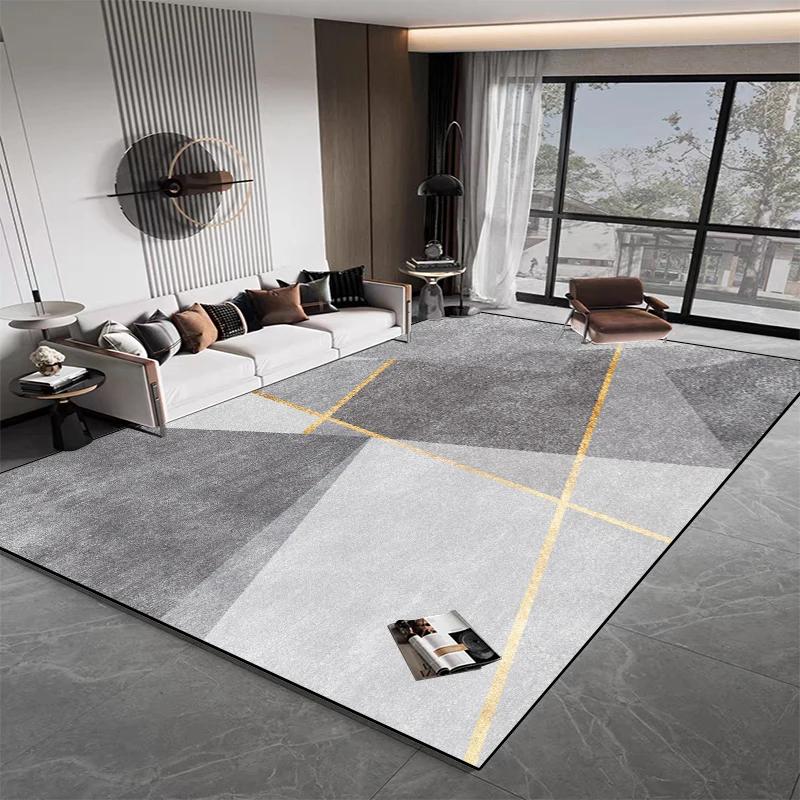 

Ковер в стиле легкой роскоши для гостиной, украшение дома, ковры большой площади под журнальный столик, коврик для спальни с противоскользящим покрытием, придверный коврик для прихожей 160*200cm