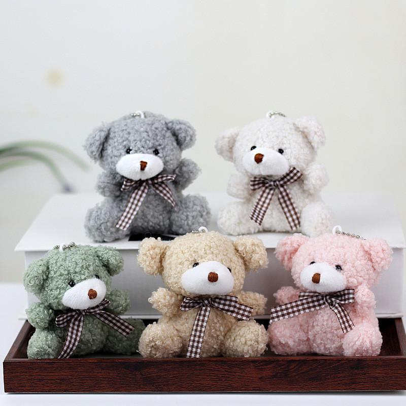 Adorable Mini Teddy Bear Plush Toy Cute Small Bear Doll Soft Pp Cotton