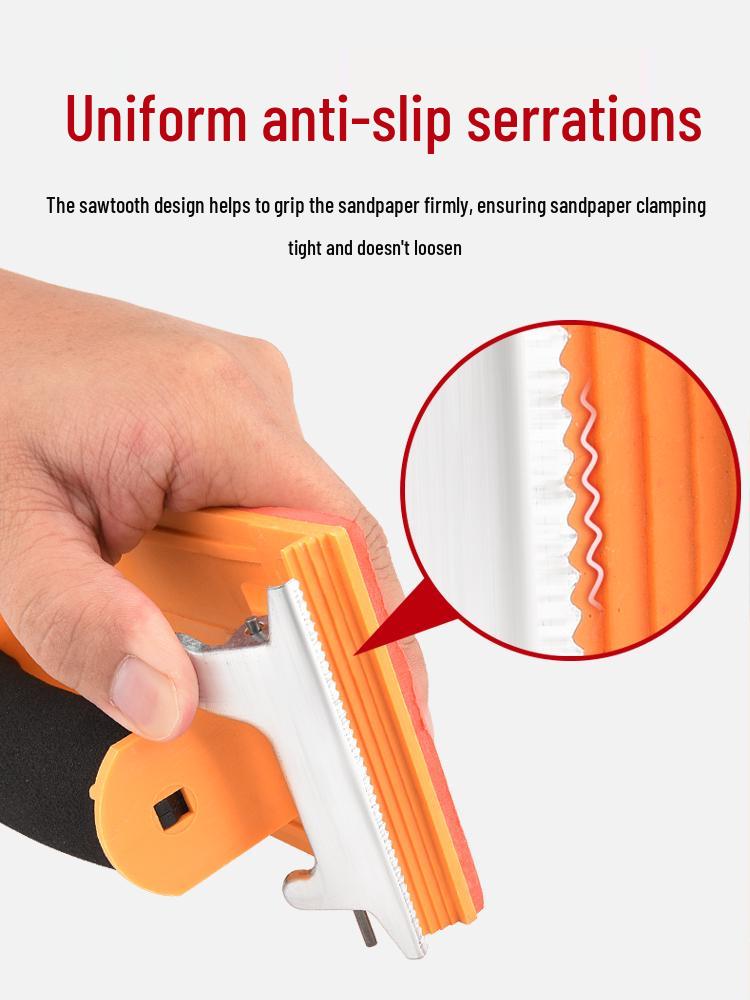 Handmade Sandpaper Holder Wall Sanding Block Clip Tool