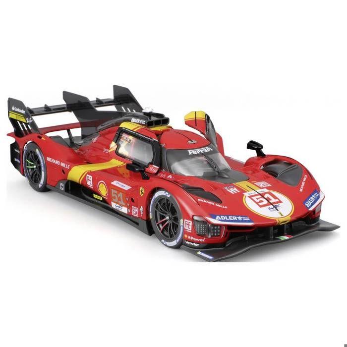 Voiture Bburago 1 24 Ferrari Racing 499P LMH