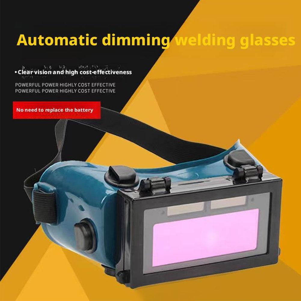 Automatic Dimming Welding Mask Welding Goggles Electric Welding Protection, Anti-Glare, Face Protection, Grinding Operations