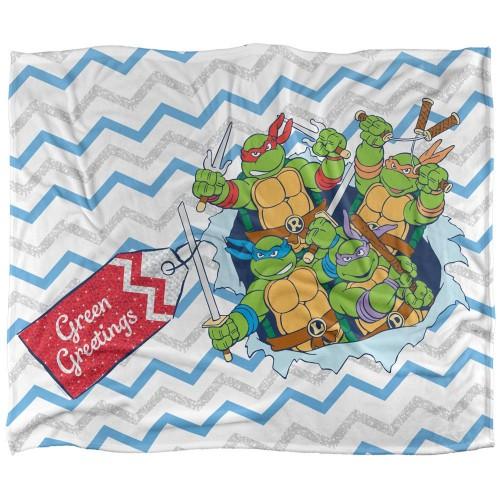TMNT Package Burst Silky Supersoft Blanket