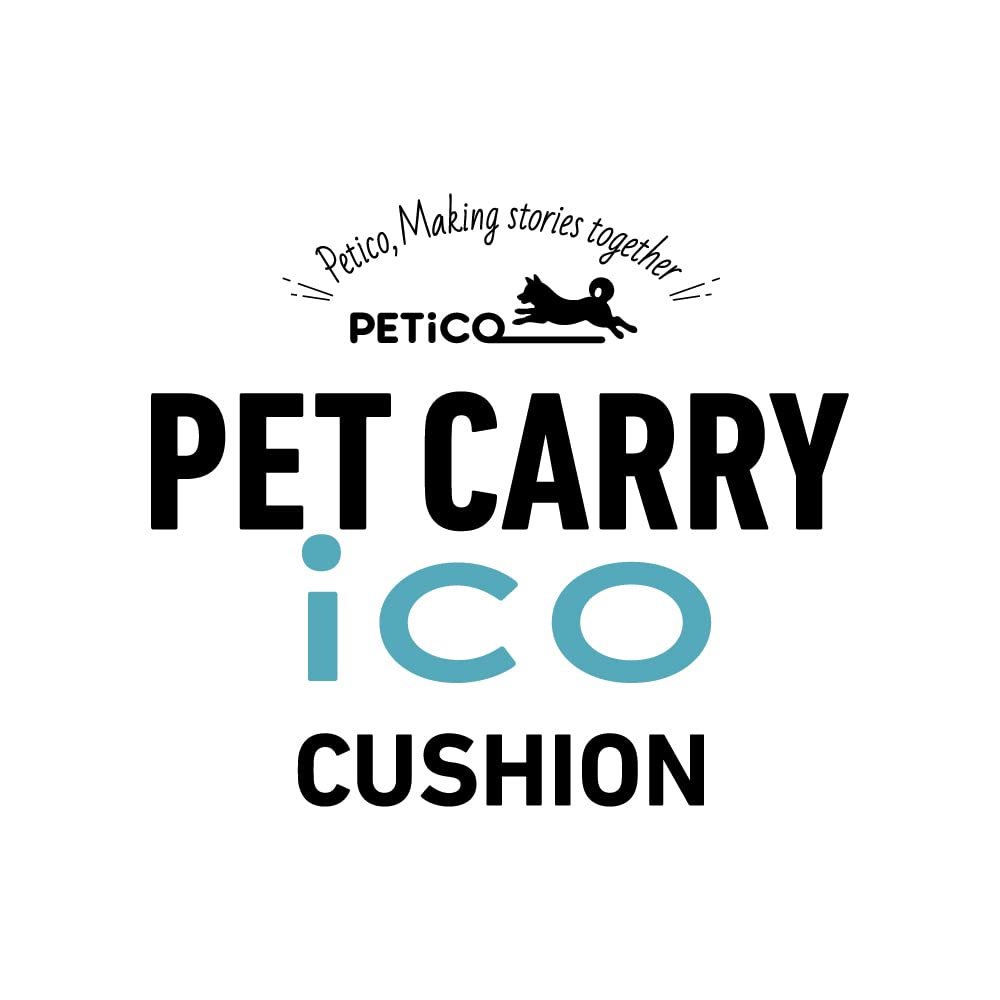 PETiCO Pet Smooth Machine Cushion, Reversible, Mesh, Washable, 3900-L-WH (White)