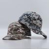 Camouflage baseball cap women's European and American fashion rivets hot diamond military training cap spot