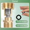 Anti-Twist Pressure Washer Swivel Connector M22 14/15mm - High Pressure Gun Adapter for Car Wash Patio Cleaning