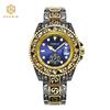 Finshi Two-and-a-half-hand for Luxury Stainless Steel Quartz Watch Fashionable Business Luminous Calendar Waterproof