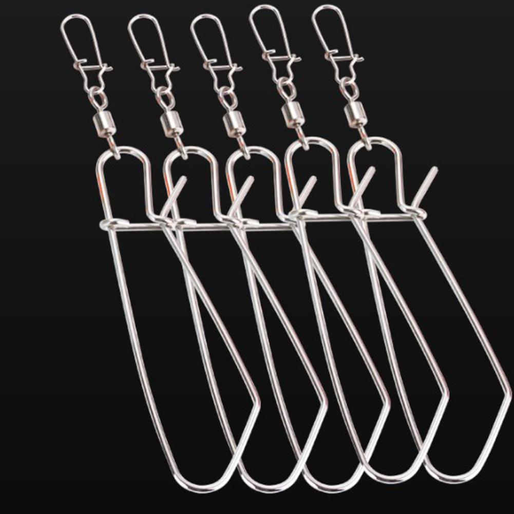 Fishing Lock Buckle With Reel Stainless Steel Lanyard Live Fish Lock Belt Fishing Tackle Stringer Fishing Floats Reel