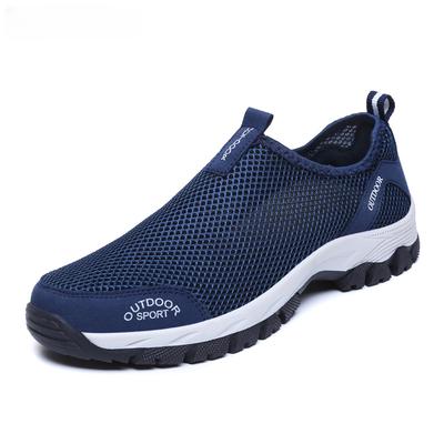 2024 Newest Men Summer Comfortable Casual Shoes Slip-On Mesh Flats Trainers Sneakers Water Loafers Size 39-49