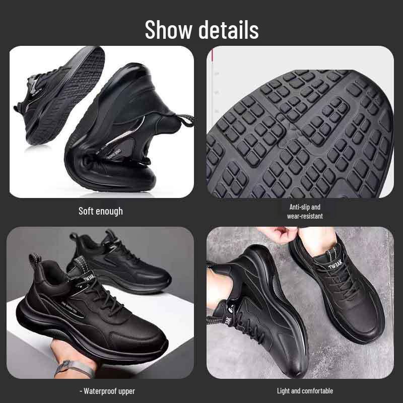Men's Versatile Autumn/Winter Casual Sneakers - Comfortable, Dirt-Resistant Cotton Shoes
