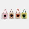 Breathable Cat Carrier Bag Portable Pet Carrying Bag Portable Canvas Pet Carrier Bag  Pet Handbag