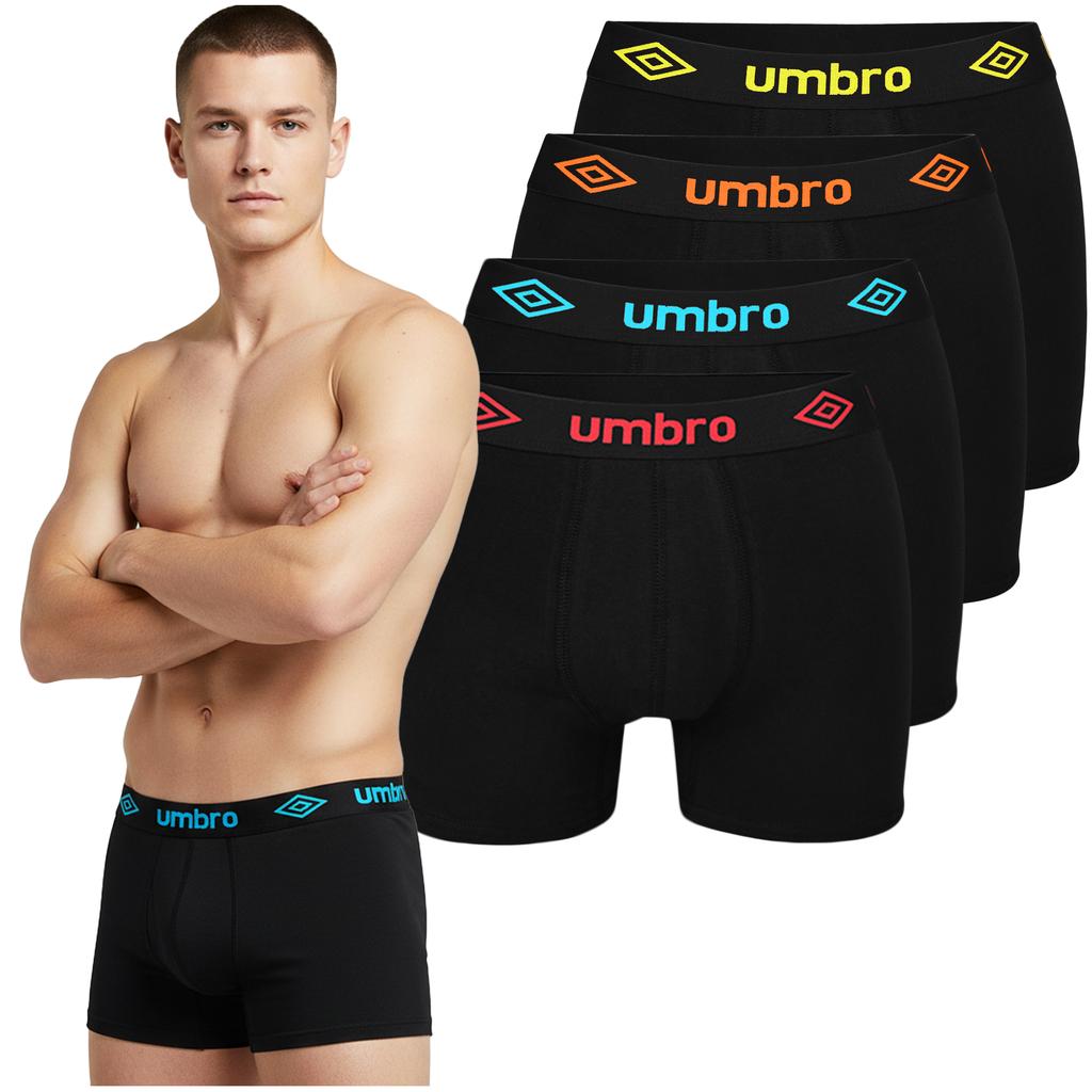Umbro Men's Boxer Shorts 4 Pcs Bm562
