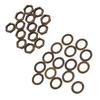 Nut Washer Kit Instrument Socket Connector Fasteners for Electric Guitar Bass M9 Female ThreadBronze
