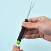 6Pcs Telescopic Fondue Forks Stainless Steel Grilling Fork Chocolate Fruits Sticks  Grilling