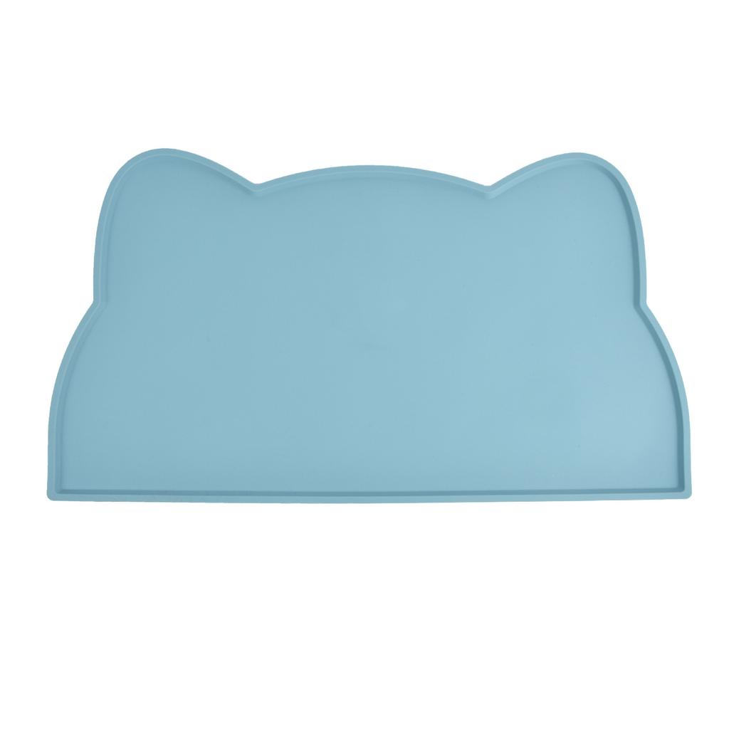 Pet Silicone Food Mat Portable Heat Insulation Waterproof Non-Slip Feeding Mat Slow Feeder Bowl Pad Cushion Cat Dog Pet Supplies