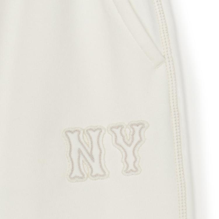 New MLB Basic New York Yankees Casual Pants Unisex Cream 3APTB0651-50CRS