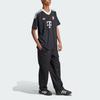 Adidas Originals FC Bayern 24/25 Drittes Torwart Logo Print V-Ausschnitt Pullover Bequemes Kurzarm Fußballtrikot Herren Oberteile Schwarz JG8283