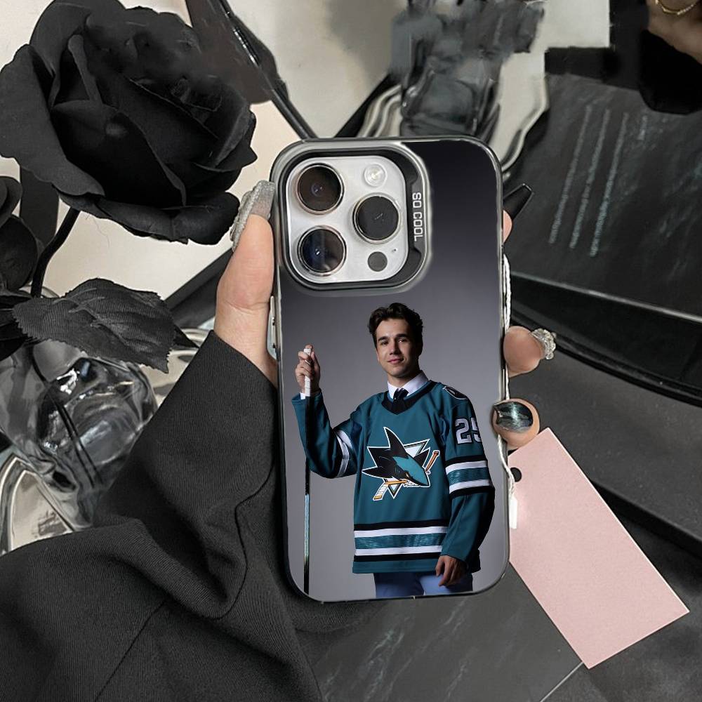 Sharks-William Eklund Phone Case For iPhone17, 16,15,14,13,12 Pro Max Black Candy Matte Shockproof Cover