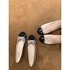Designer Shoes Women Leather Bowknot Flats Single Fashion Lady Round Toe Light Loafers Ballet Zapados Mujer Size 34-42
