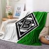 Borussia Print Flannel Blanket, High quality Comfortable for All Seasons, Home Decor, Warmth and Comfort, Perfect for Christmas Gifts