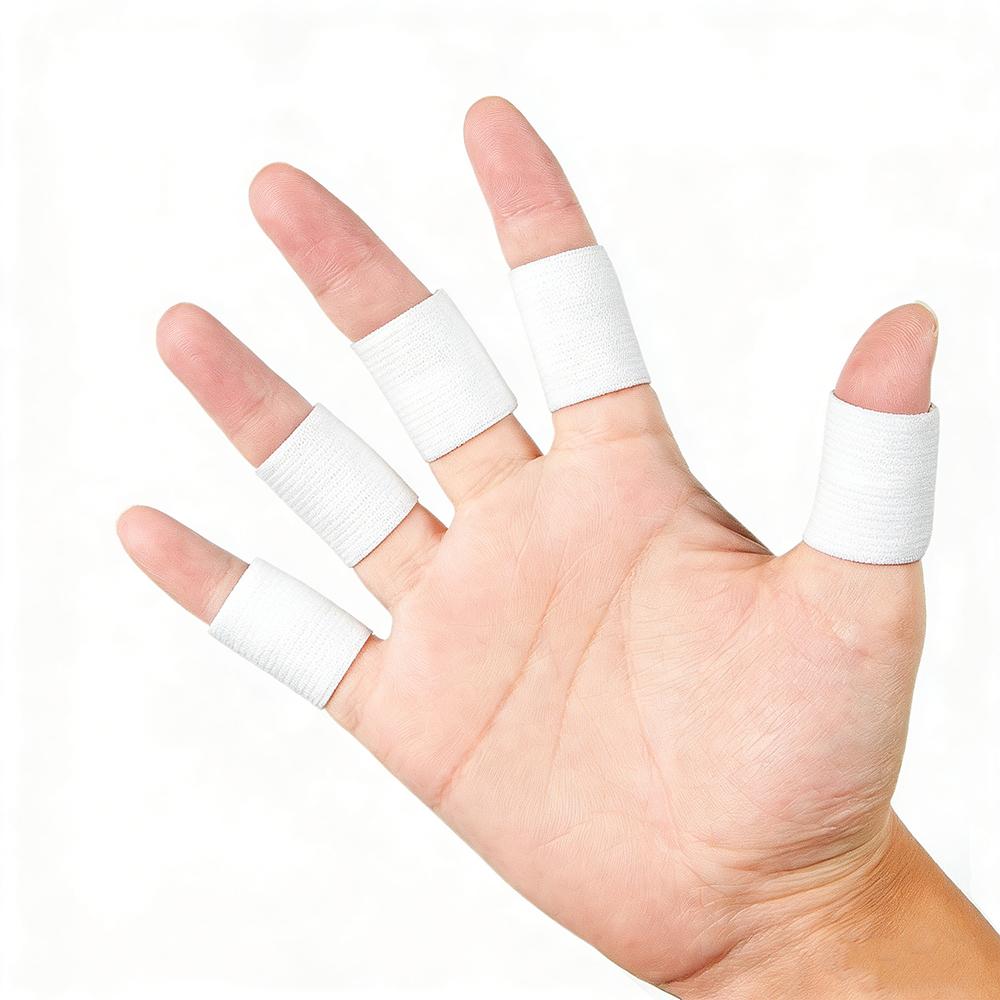 10 Pcs Finger Sleeves Protectors,Sport Finger Thumb Finger Brace Support Elastic Thumb Sleeves For Relieving Pain Arthritis