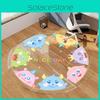Spring Blossom Cartoon Pvc Computer Chair Pad For Home Office And Bedroom Decor