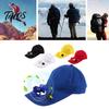 Güneş Enerjili Serin Fanlı Unisex Outdoor Balıkçılık Beyzbol Şapkası Günlük Plaj Şapkası