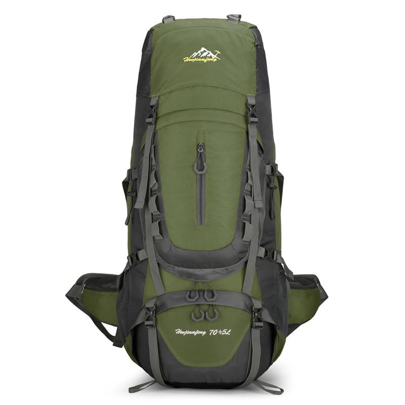 

Proof Splash Outdoor Large Capacity Hiking Wear Resistant Travel Camping Bag темно-зеленого