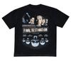 Unisex Shirt Cotton Oversize Large Size Final Destination 2000 Horror Movie Skulls Graphic Tee