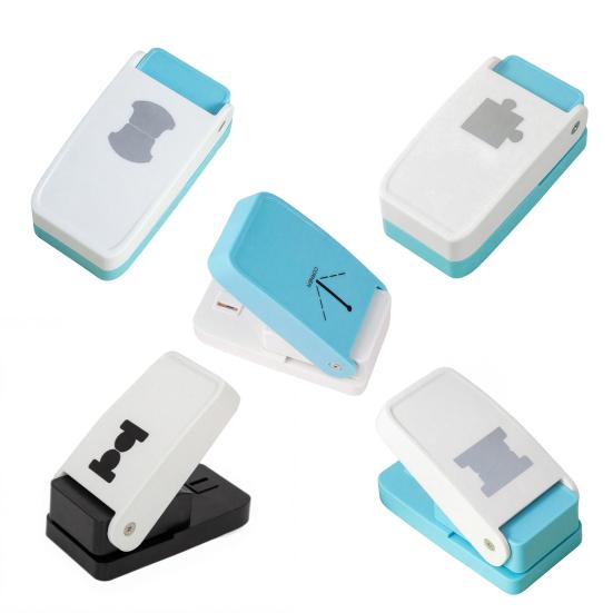 Index Tag Label Hole Punch Kids Adults Beginner DIY Scrapbook Paper Shape Puncher Decorative Arts Crafts Scrapbooking Handcraft Tool