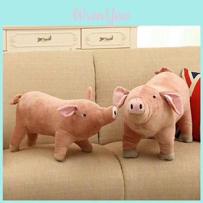 Delightful Realistic Pig Plush Toy Soft Pillow For Kids Creative Gifts And Birthday Presents