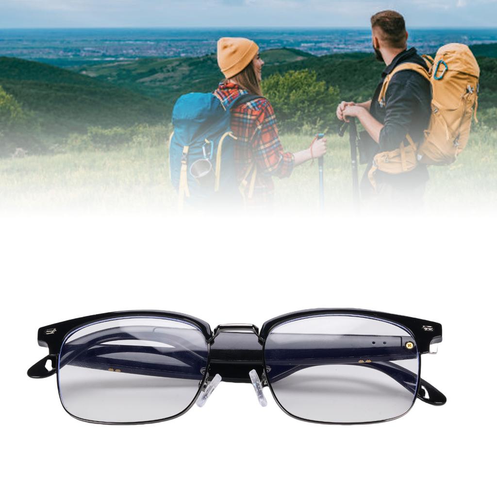 Smart Glasses with Voice Assistant Touch Control Bluetooth Smart AI Translator Glasses Supports 150 Languages for Music Calling