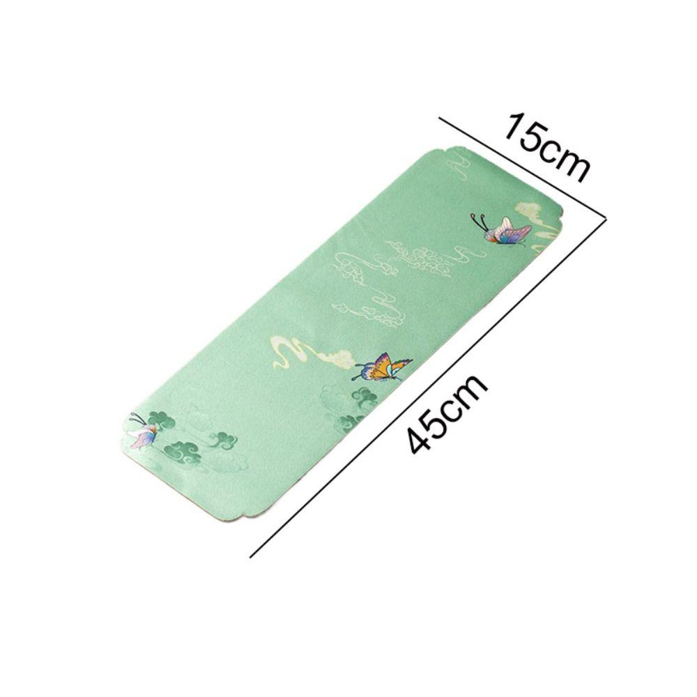 Heat Insulat Chinese Style Tea Mat Waterproof Tableware Mat Cup Pad Table Mat  Home