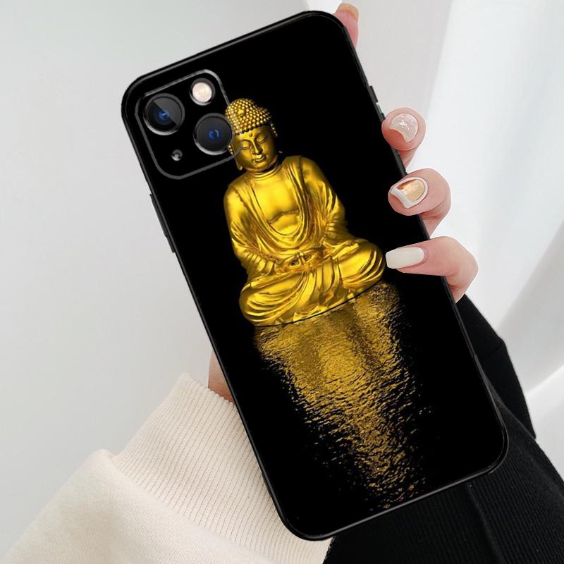 Gautama Buddha Phone Case For iPhone 17 Pro Max 14 13 12 11 15 16 Pro Max mini 15 16 Plus 16e 17 Air Cover