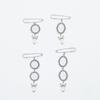 Blank Badge Pin Photo Frame Brooch Heat Transfer Blank Lapel Pin Alloy Material