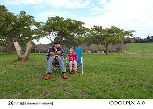 Nikon Digital Camera COOLPIX A10 Silver Optical 5x Zoom 16.14 Megapixels [Battery Type] A10SL