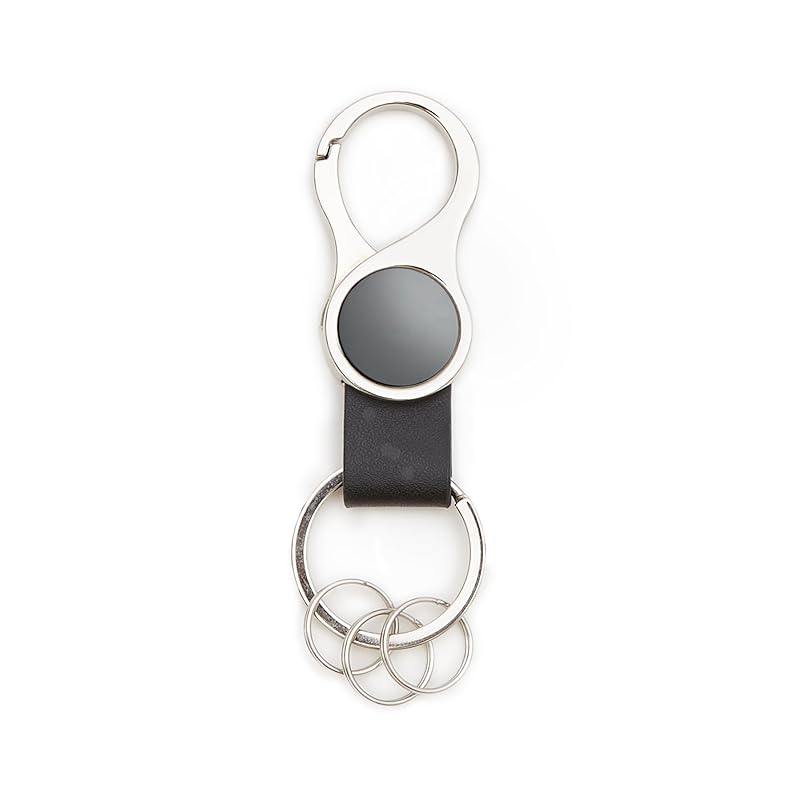 

[Improbes] carabiner ring key ring 20460 silver FREE size