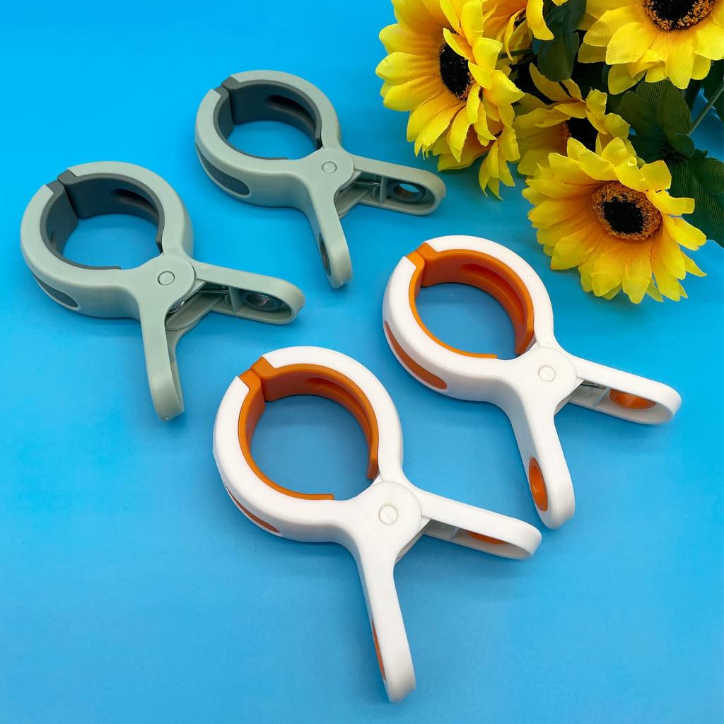 Extra Large Beach Towel Clips for Beach Chairs Cruise Heavy Duty, Towel Holder Clips for Clothes