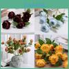 Wedding Paeonia Suffruticosa Artificial Flowers With Silk Material For Bridal Decor And Photography Props