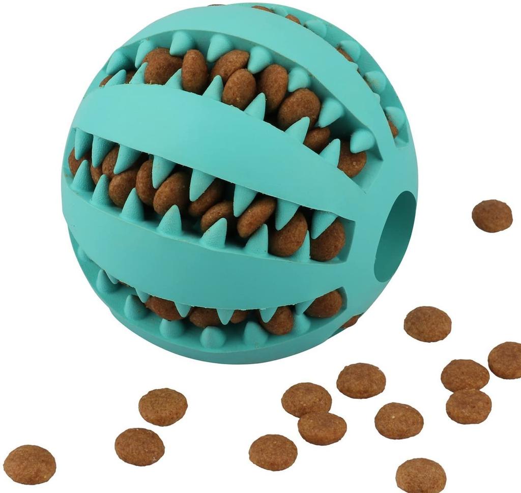 Dog Puzzle Toys Ball Nontoxic Durable Dog IQ Chew Toys for Puppy Small Large Dog Teeth Cleaning/Chewing/Playing