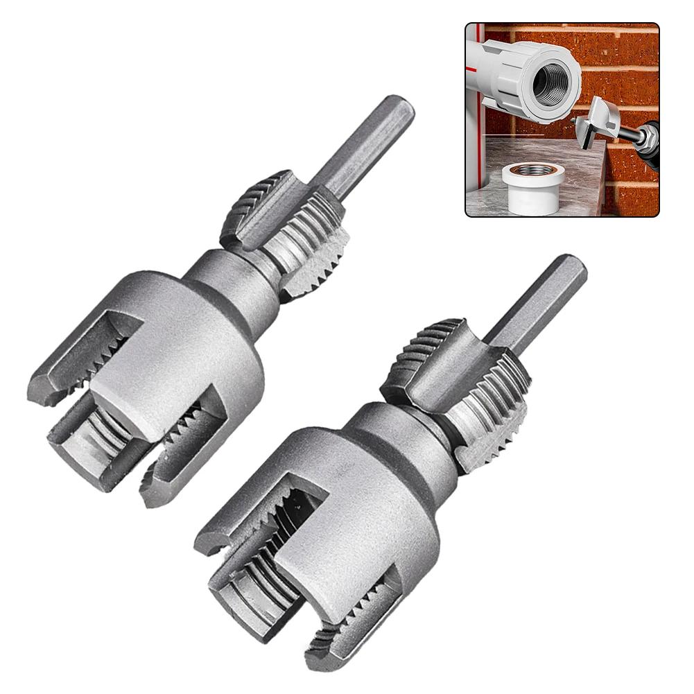 

2pcs PPR Water Pipe Threader 20MM+25MM - Internal/External Thread Tapping Tool with Integrated Die (Durable, Precision-Cut) China Mainland