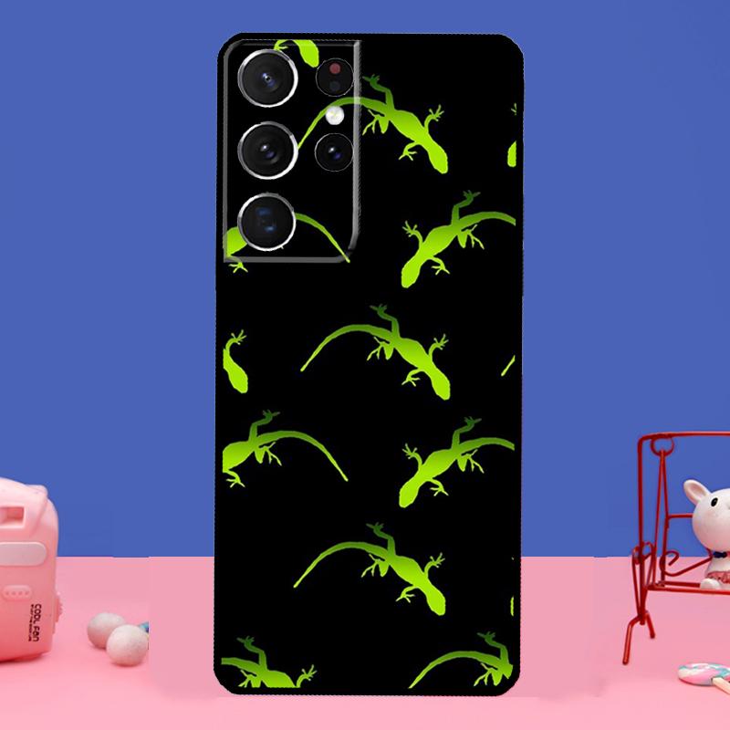 Lizards Geckos Case For Samsung Galaxy S22 S21 Note 20 Ultra Note 10 S8 S9 S10 Plus S20 FE Phone Cover