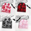 Knitted Hat With Skull Pattern For Fall And Winter Streetwear Fashion Accessory