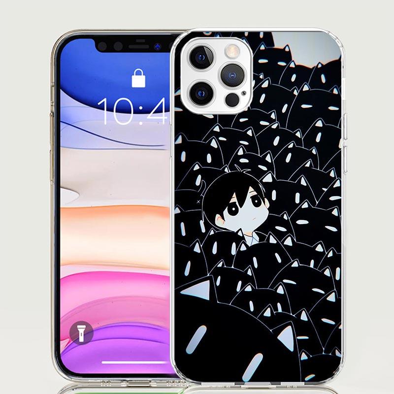 Game O-Omori Cartoon Phone Case For iPhone 17 Air 16 15 Plus 11 14 Pro Max 13 Mini 12 7 8 + SE Pattern Art Customized Cover 17 A